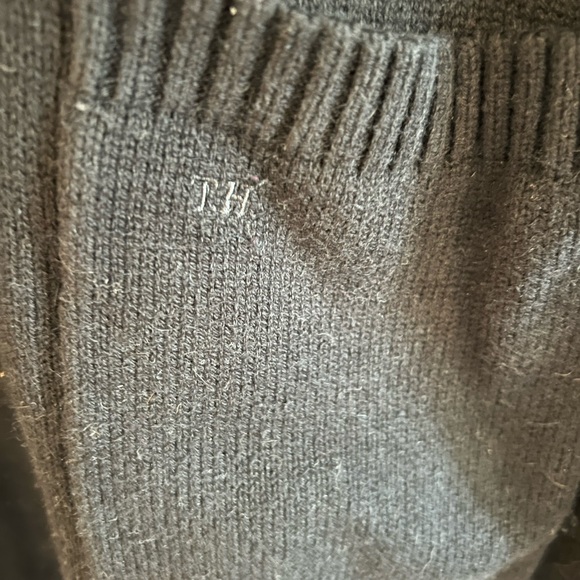 Tommy Hilfiger black fair isle dress. Size Large. - Picture 2 of 11